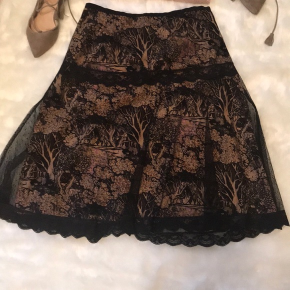 Vintage look NWT Tracy Reese Skirt Sz 4 - Picture 2 of 3